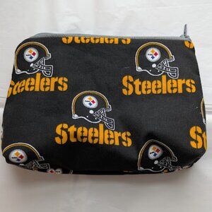 Homemade Pittsburgh Steelers Zippered Pouch